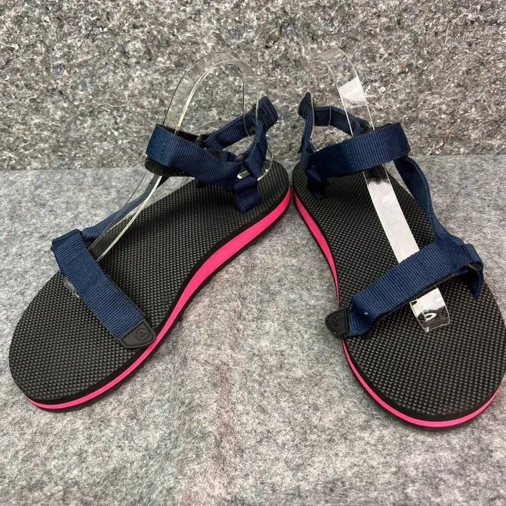 Atika Sandals Womens 10 Adjustable Velcro Strap Closure Flats Spring Summer